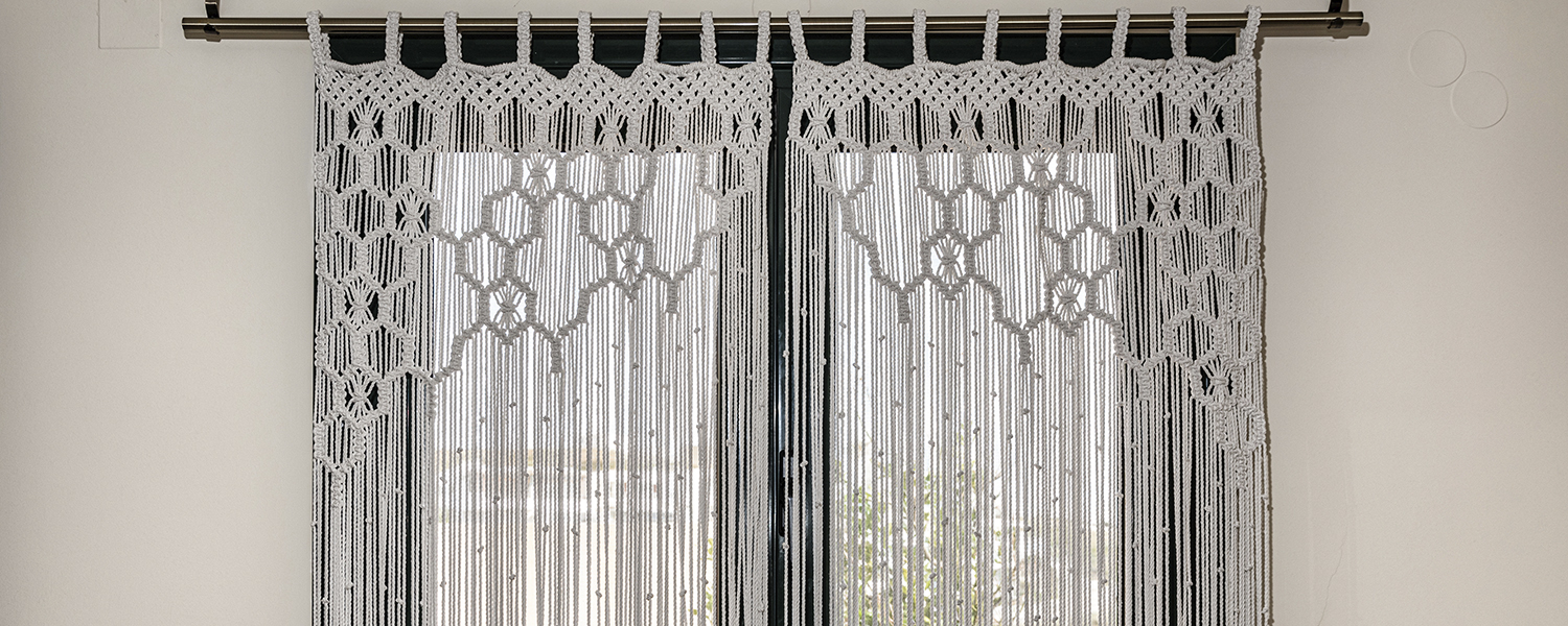Makrome Perde Modelleri | Evim İçin