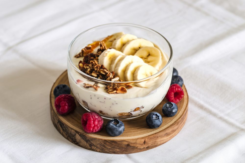 Muzlu ve yoğurtlu parfe